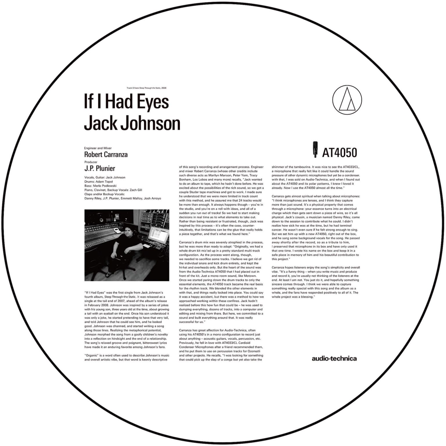 失った恋と内省を綴るジャック・ジョンソンの名曲“If I Had Eyes”。直感に反するレコーディングで目覚めた音作り