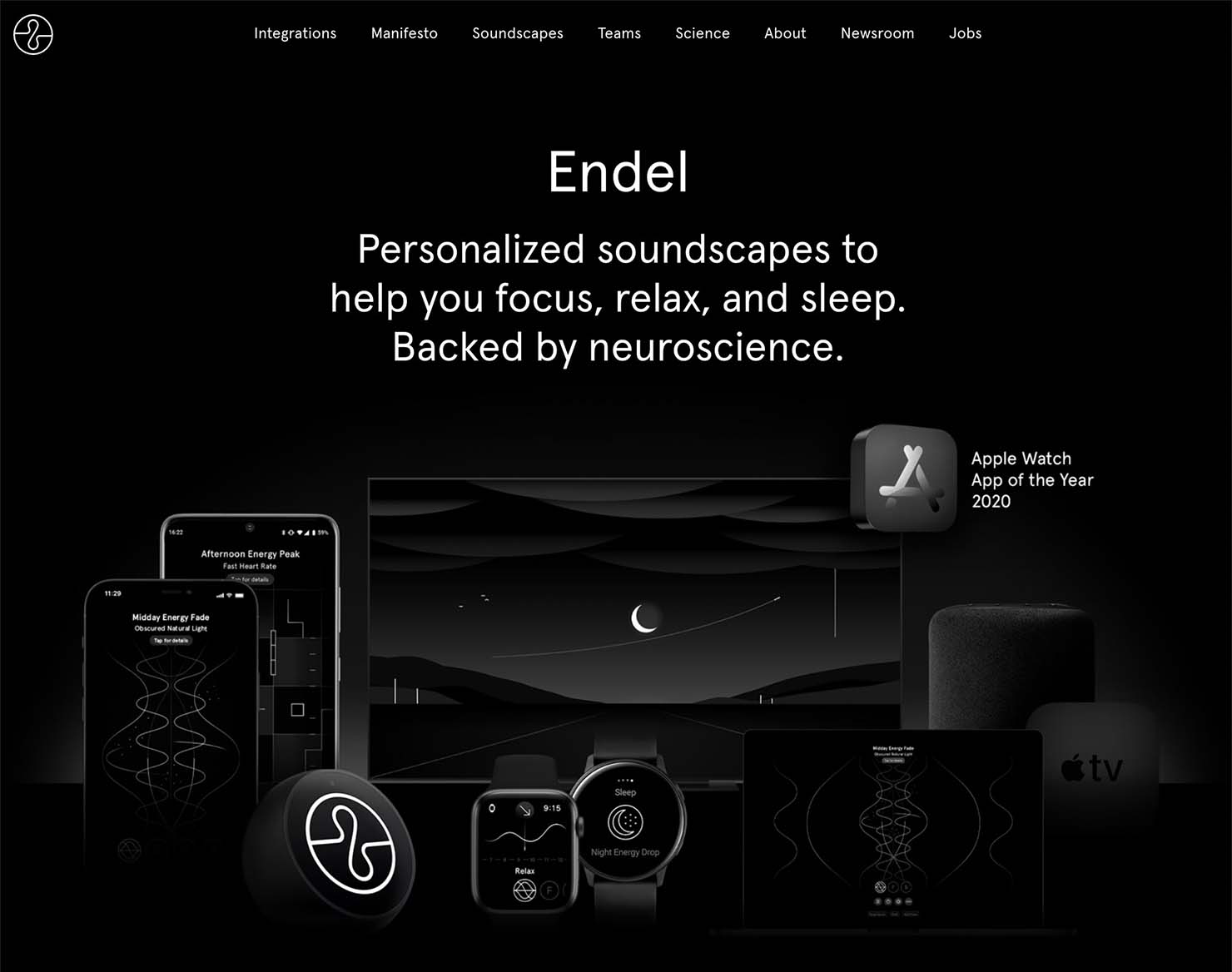 Endel Official Website