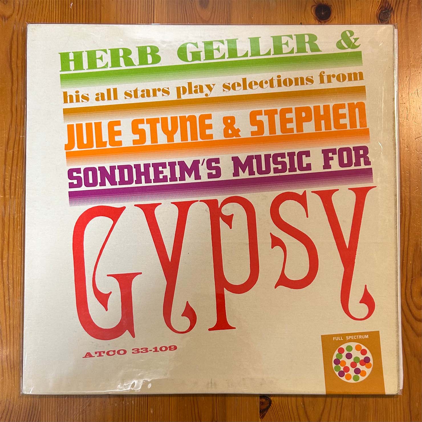 Herb Geller & His All Stars『Gypsy』