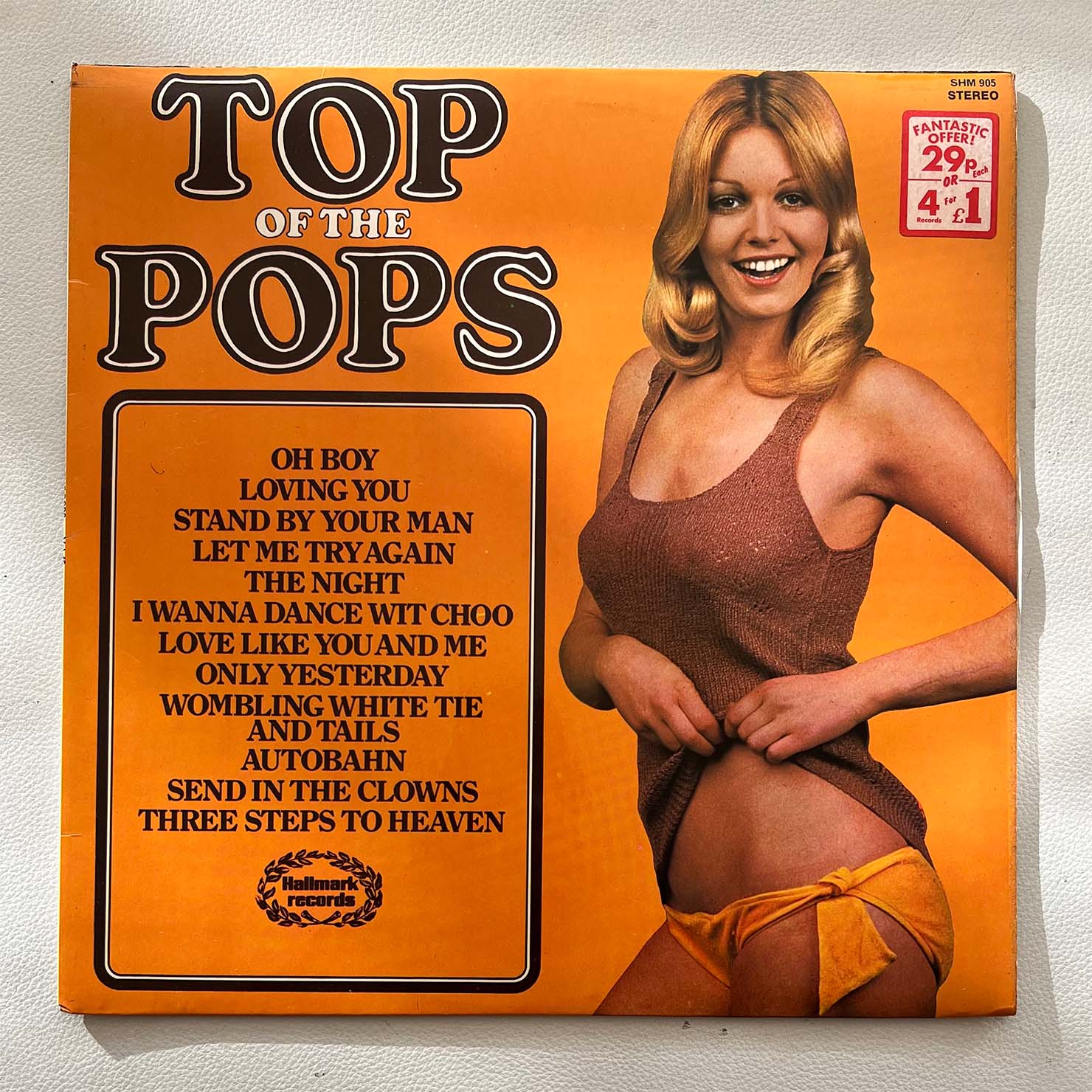 V.A.（Hallmark records）『TOP OF THE POPS』