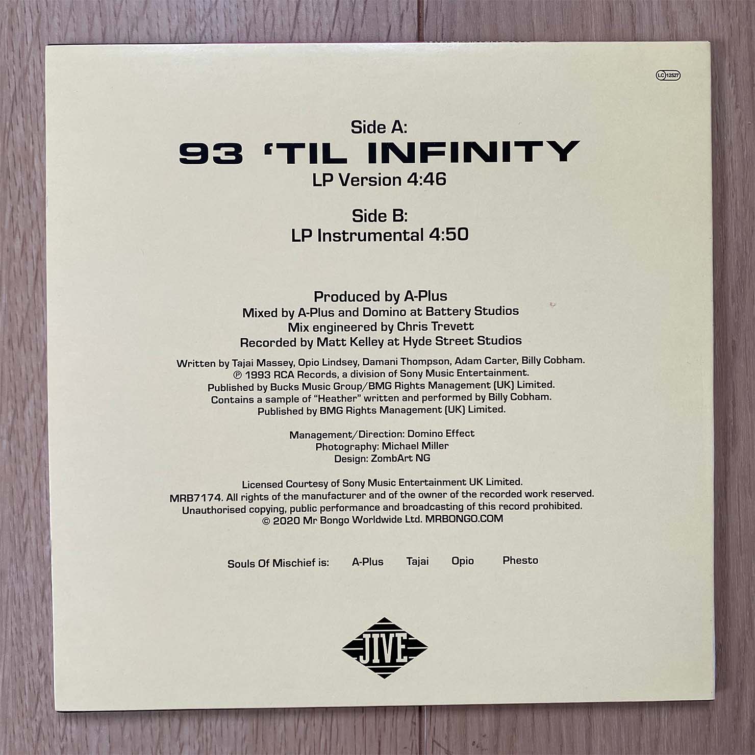 Souls of Mischief『93 `Til Infinity』