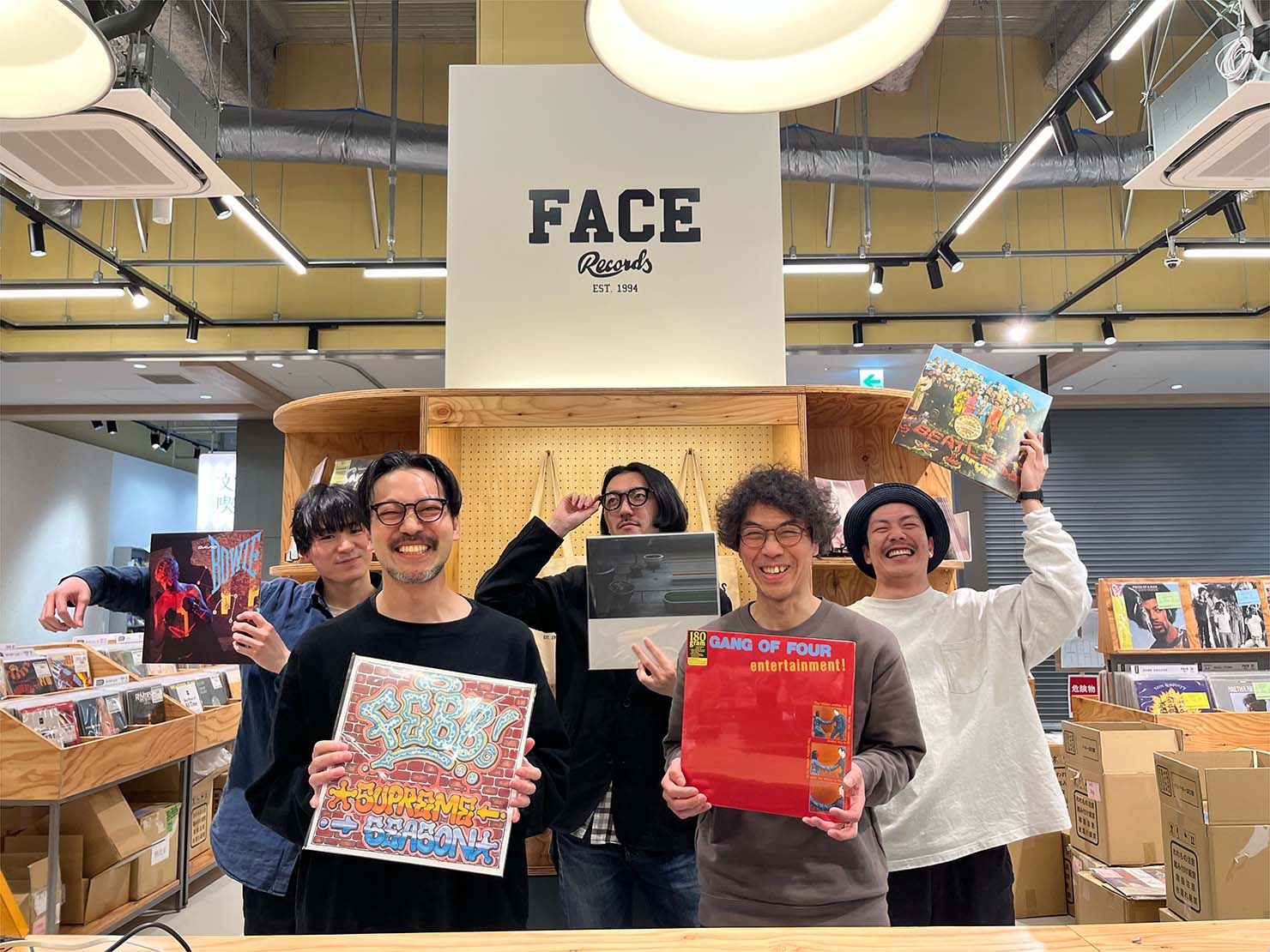Face Records NYC店で人気の中古邦楽レコードとは？国内の人気盤との違いは？【国内編】