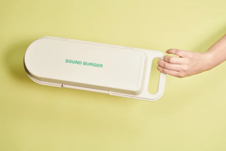レコードプレーヤーを持ち運べる、サウンドバーガー専用ケース『AT-SBC1』で収納も再生も快適に
