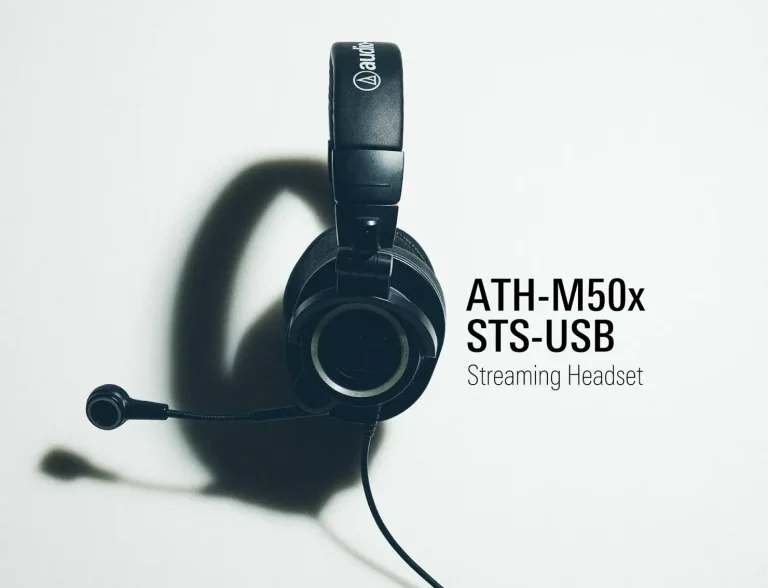 いい音で聴き、いい声で届ける。配信用ヘッドセット『ATH-M50xSTS-USB』で実現する、ワンランク上のストリーミング