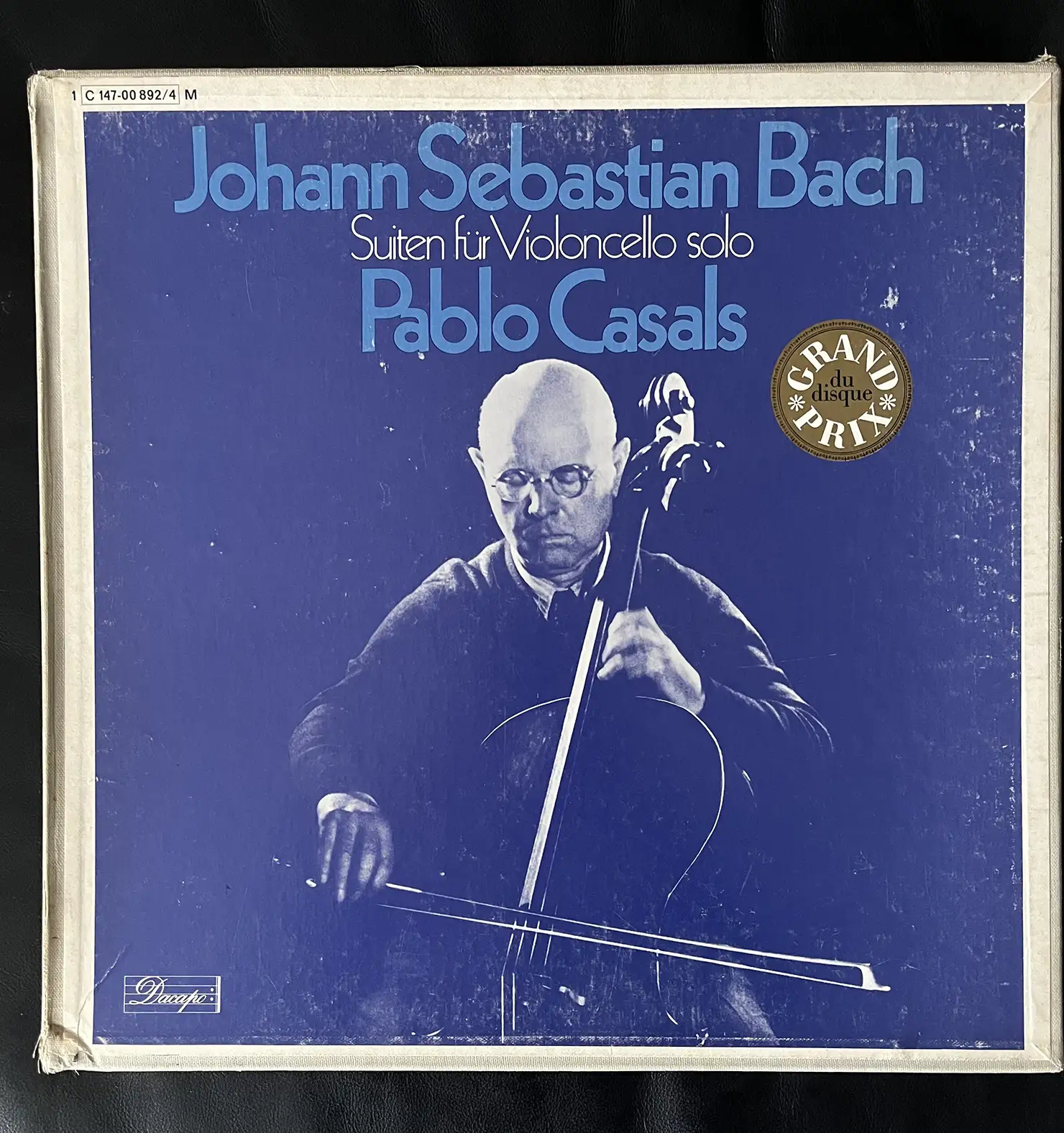 Johann Sebastian Bach, Pablo Casals『Suiten Für Violoncello Solo』