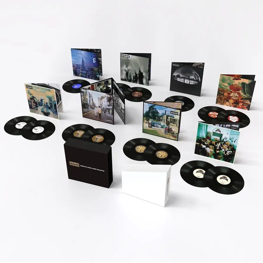 全スタジオ・アルバム7作と『The Masterplan』を収めたボックスセット『Complete Studio Album Collection』(8CD/14LP/輸入盤)