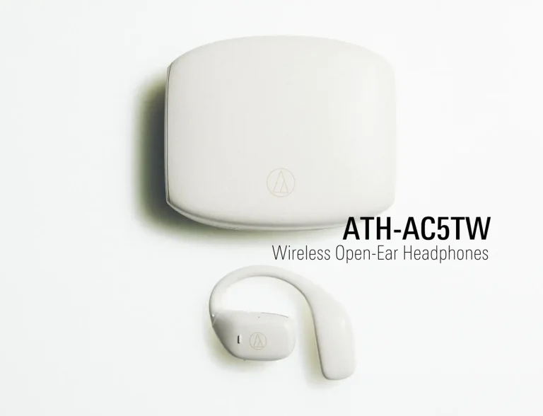 生活と音楽の距離を近くする、ワイヤレスオープンイヤーイヤホン『ATH-AC5TW』