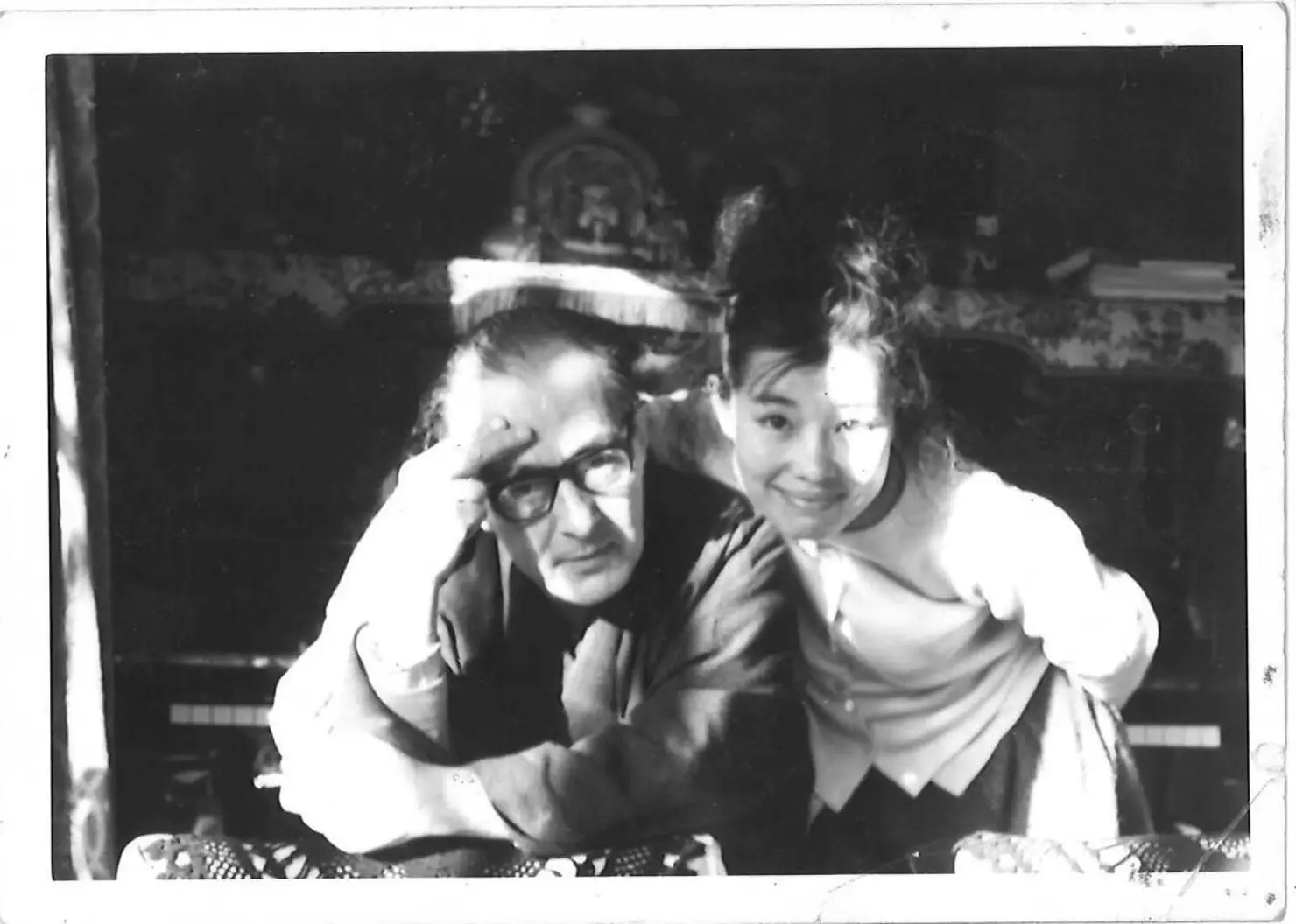 父の平野威馬雄氏と若き日のレミさん