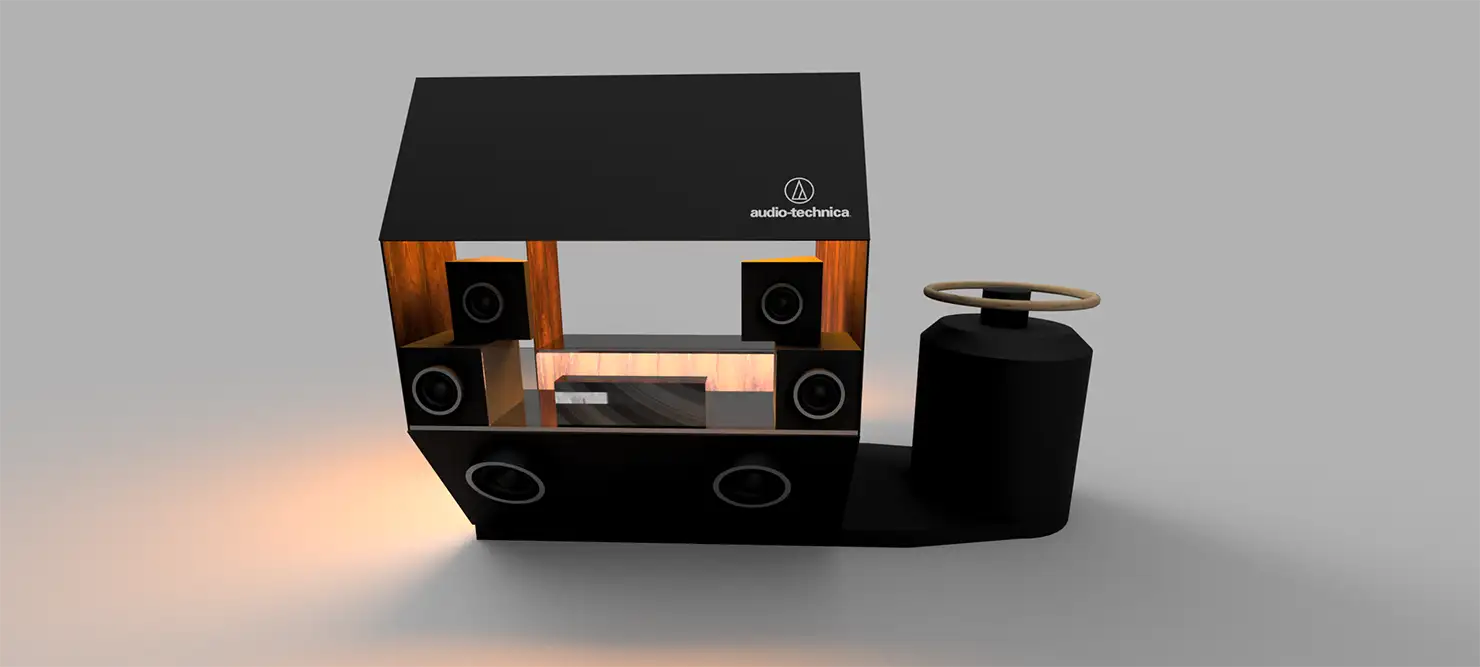 CADで制作した3Dデザイン