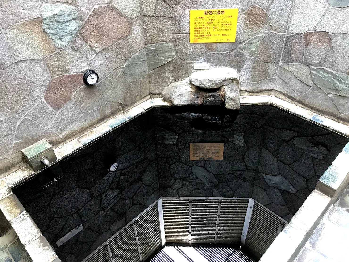 黒湯の温泉 ゆ〜シティー蒲田