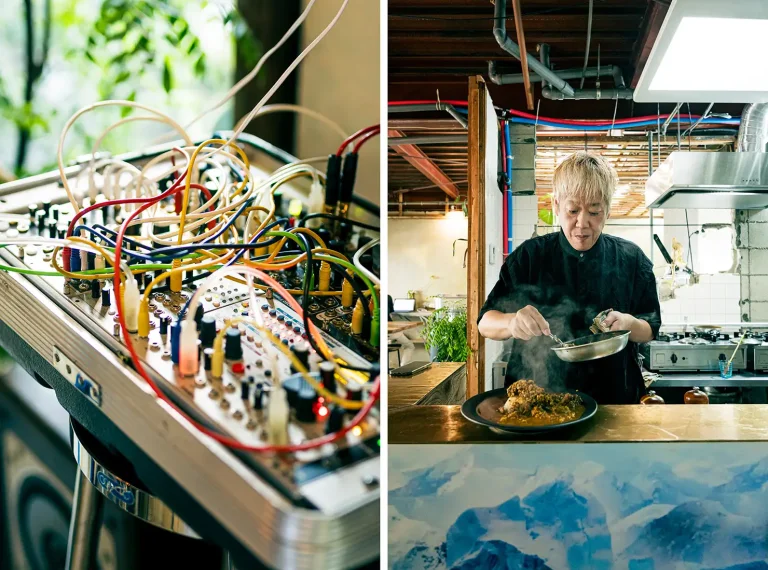 Aphex Twinに見出され、Boredomsなどでも活動。和泉希洋志と、スパイスカレーの名店“SOMA”の物語