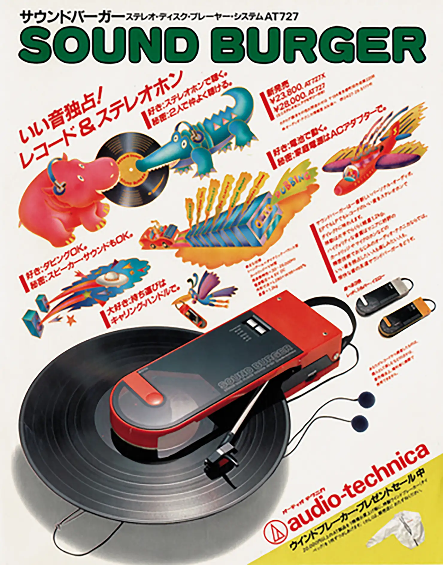 当時のAT727の広告