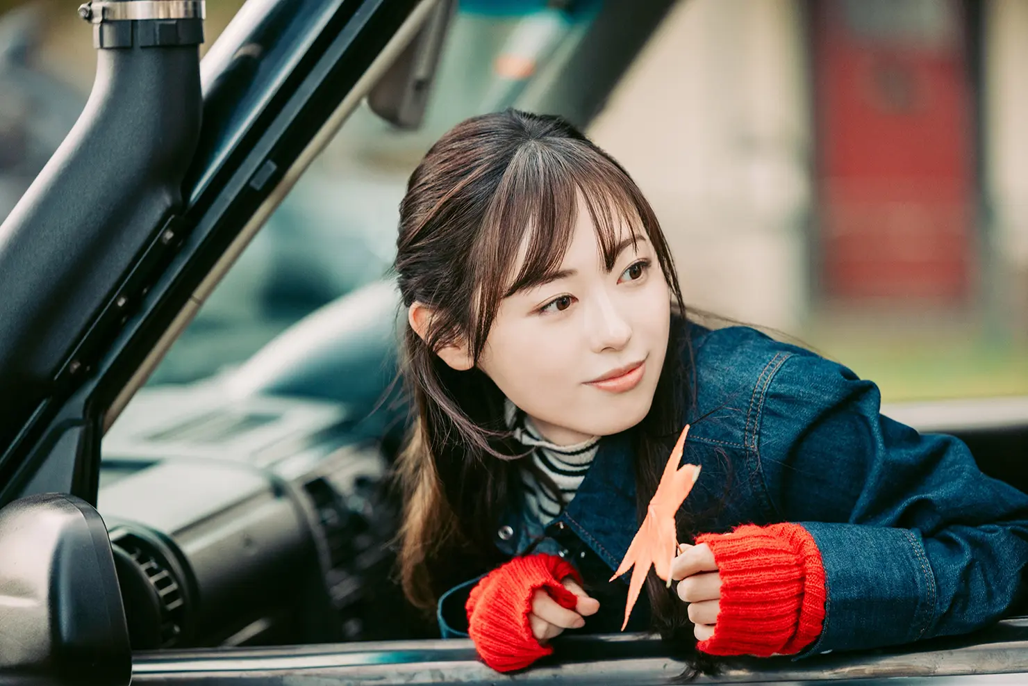 ヒロインの木下亜子役を演じた福原遥（Ⓒ2025 映画『楓』製作委員会）