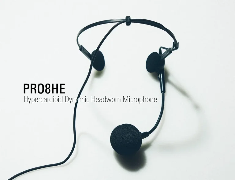 もっと身軽に、もっと自由に。表現の幅を広げるヘッドウォーンマイクロホン『PRO8HE』