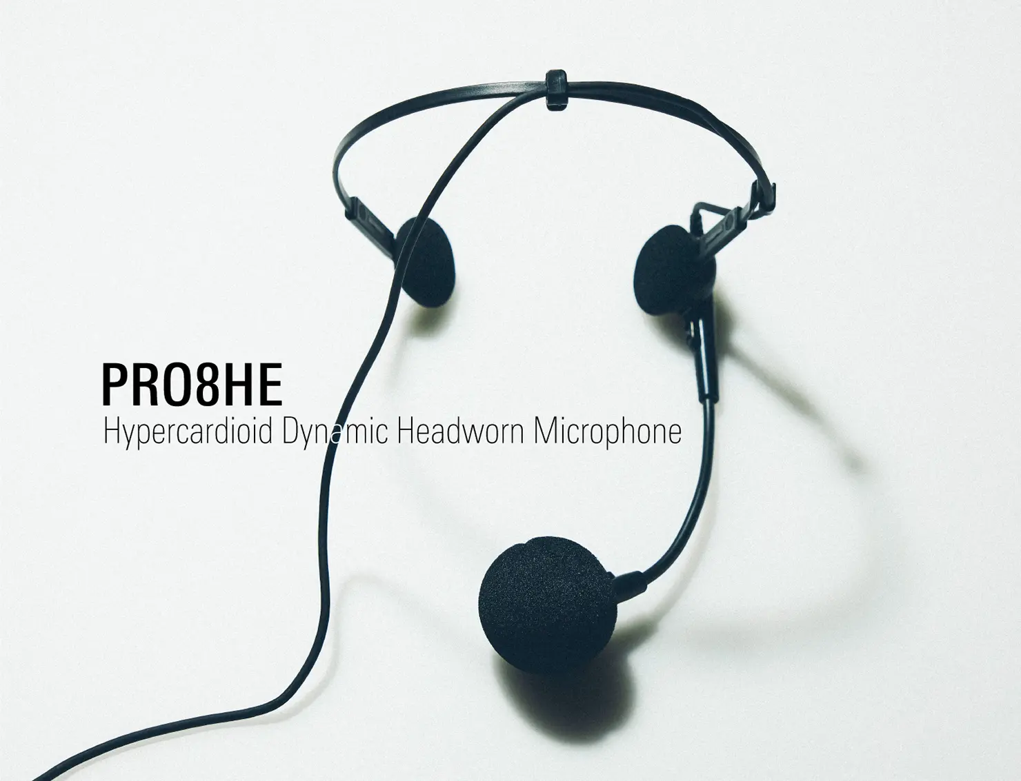 もっと身軽に、もっと自由に。表現の幅を広げるヘッドウォーンマイクロホン『PRO8HE』