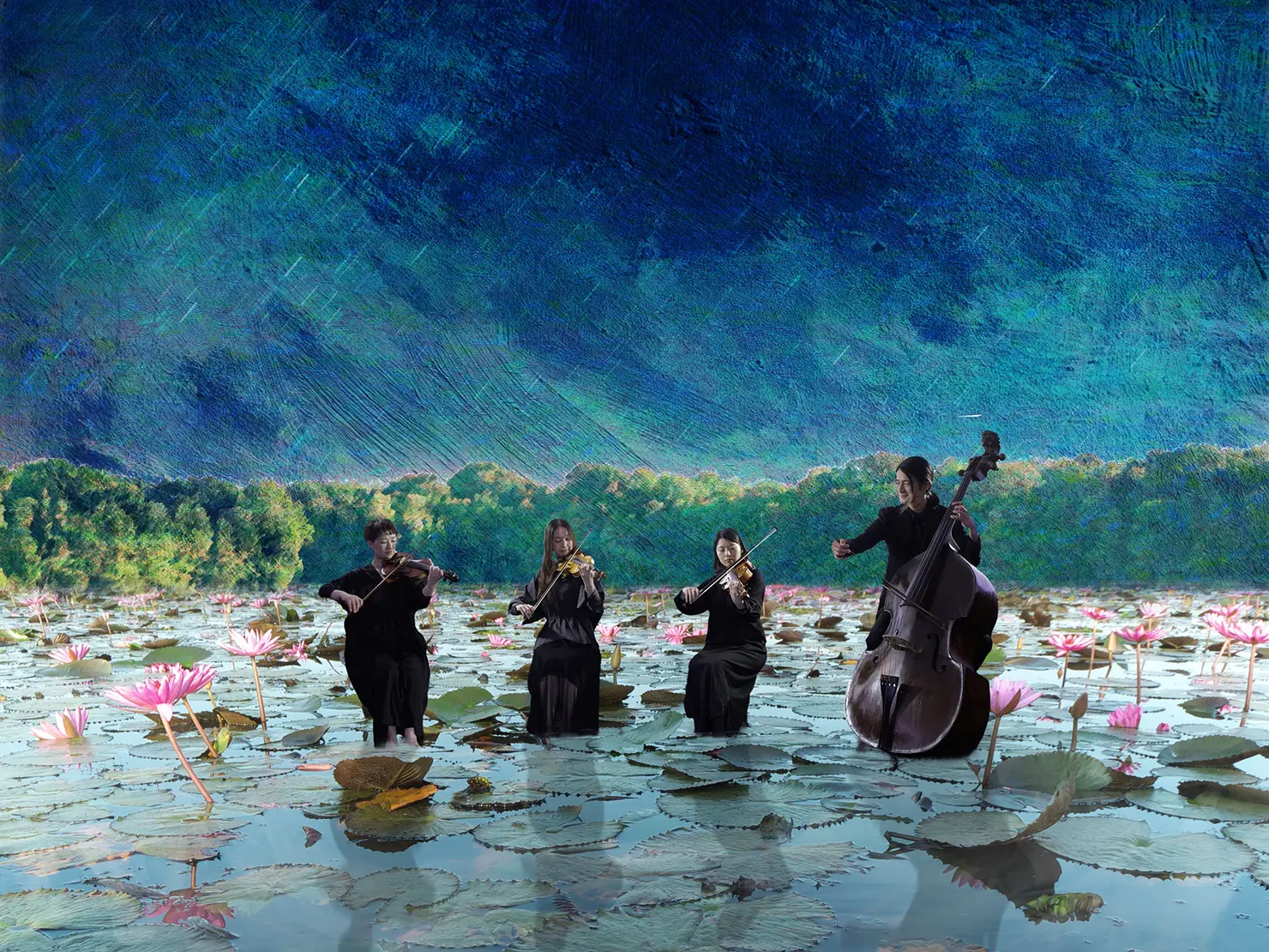 モネの世界を、クラシック音楽と映像で。プラネタリウムならではの特別なコンサート『Planetarium Concert − モネを巡るクラシック −』