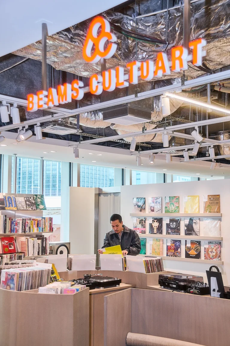 音を視る、ムードを纏う。ビームス カルチャート 高輪が提案する、自由で開かれたレコード体験