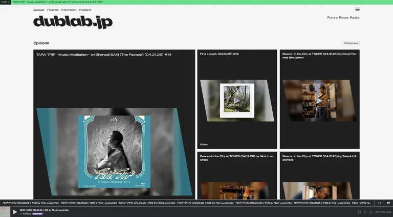 世界とつながる音のハブ、dublab.jpがリニューアル