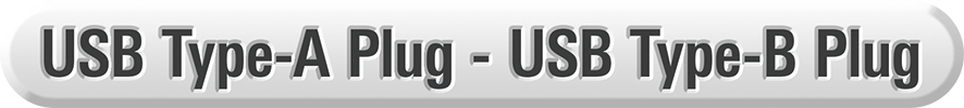 USB Type-A Plug - USB Type-B Plug