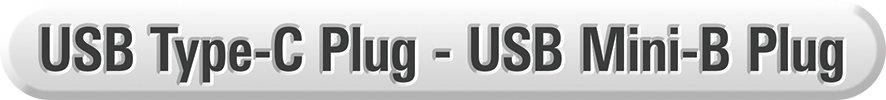 USB Type-C Plug - USB miniB Plug