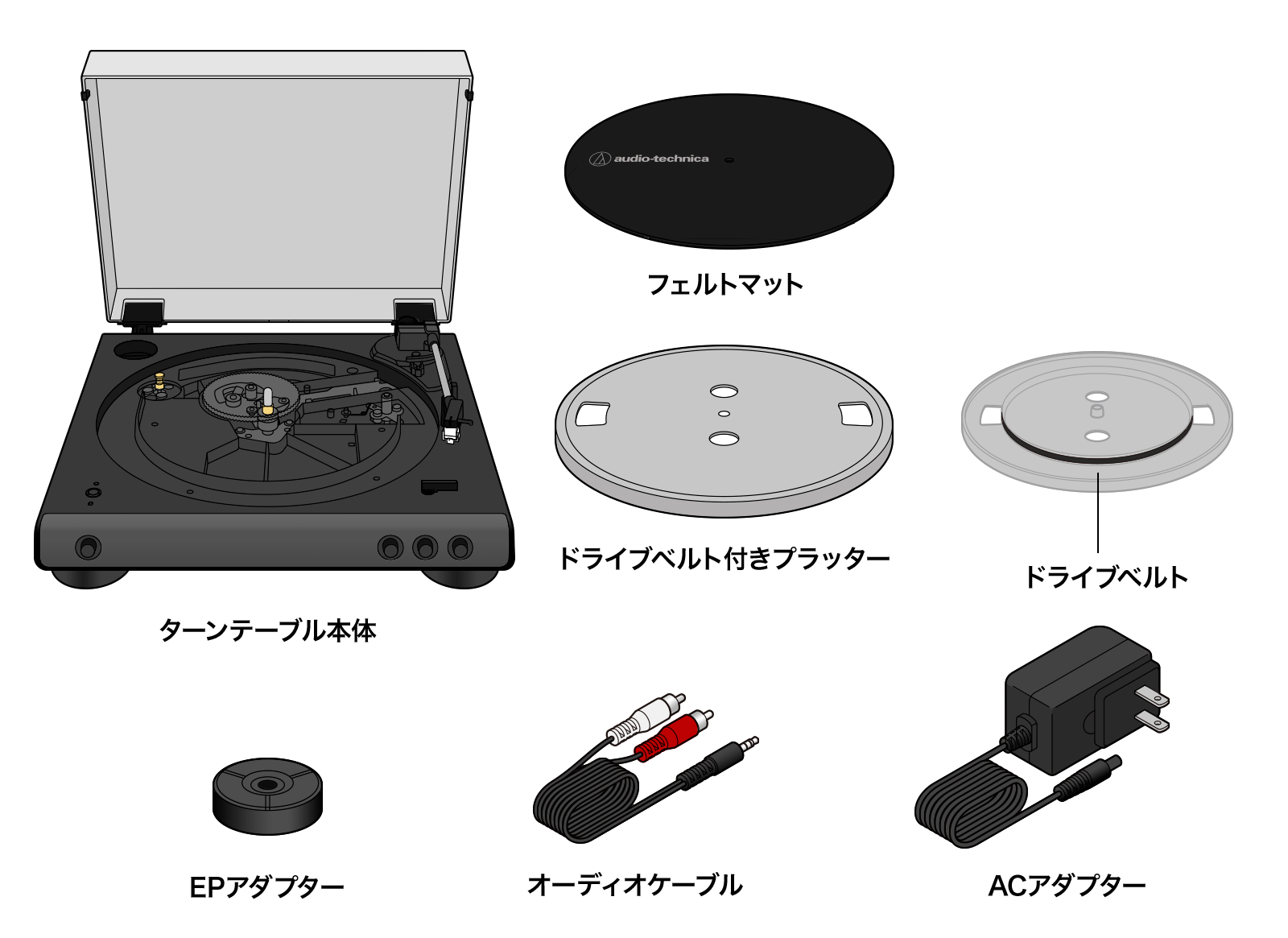 まずはこれから【レコードプレーヤーAT-LP60XBT】｜Listening Record 