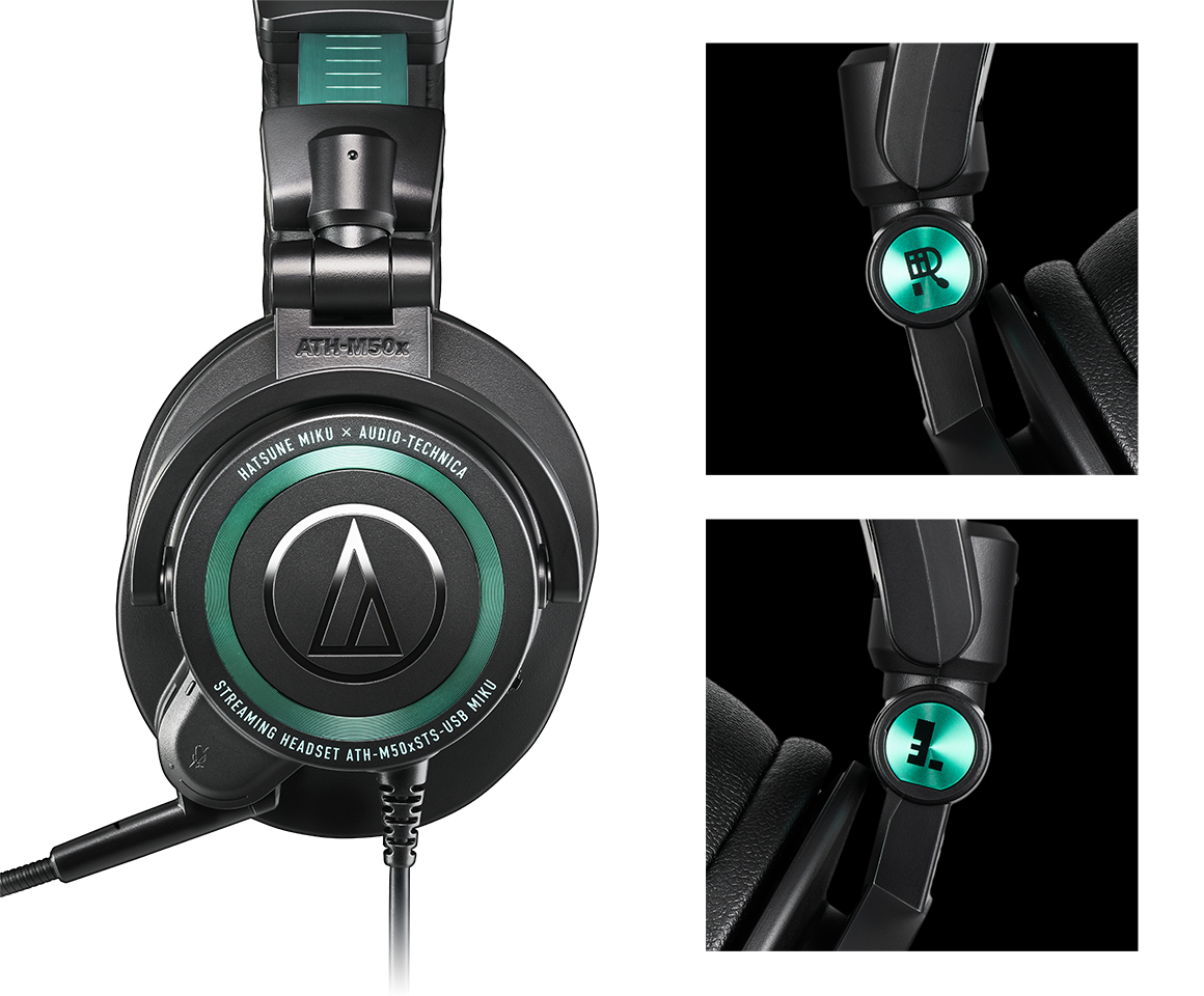 【美品】audio-technica ATH-M50xSTS-USB ATH-M50xSTS｜ヘッドホン：ヘッドセット｜オーディオテクニカ