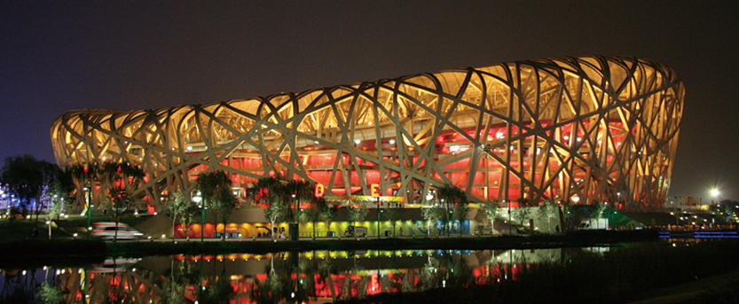 BEIJING　メインスタジアム夜景