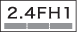 Bluetooth 2.4FH1ロゴ