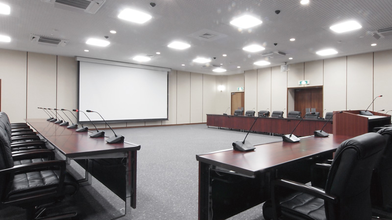 福井信用金庫役員会議室