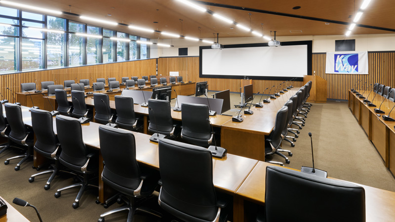 コマツウェイ総合研修センタ 大会議室・中会議室