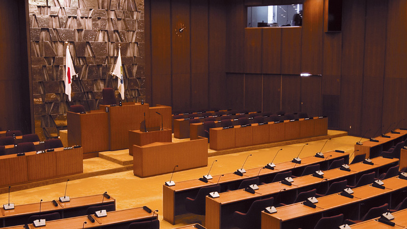 札幌市議会議場