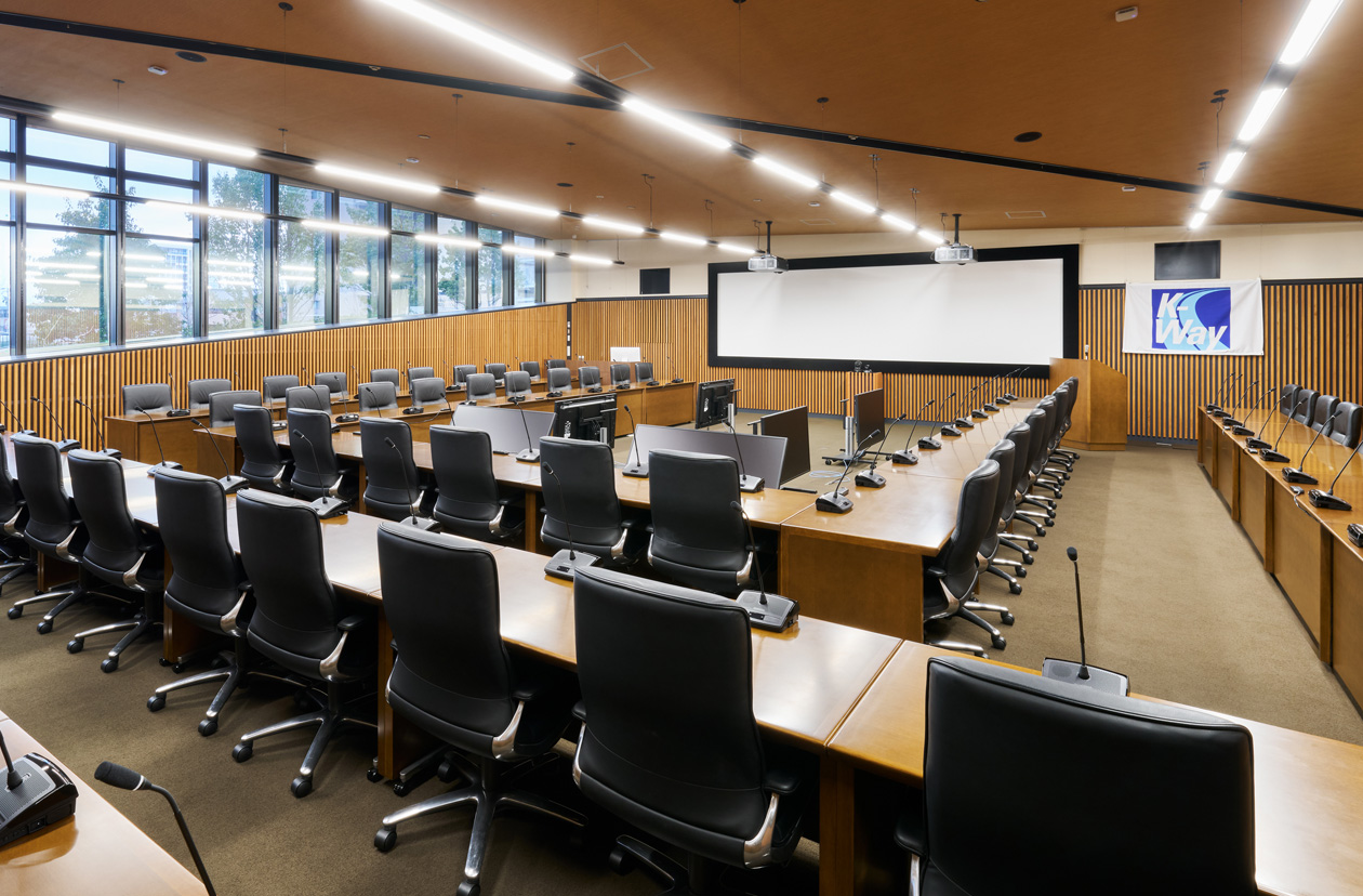 コマツウェイ総合研修センタ 大会議室・中会議室