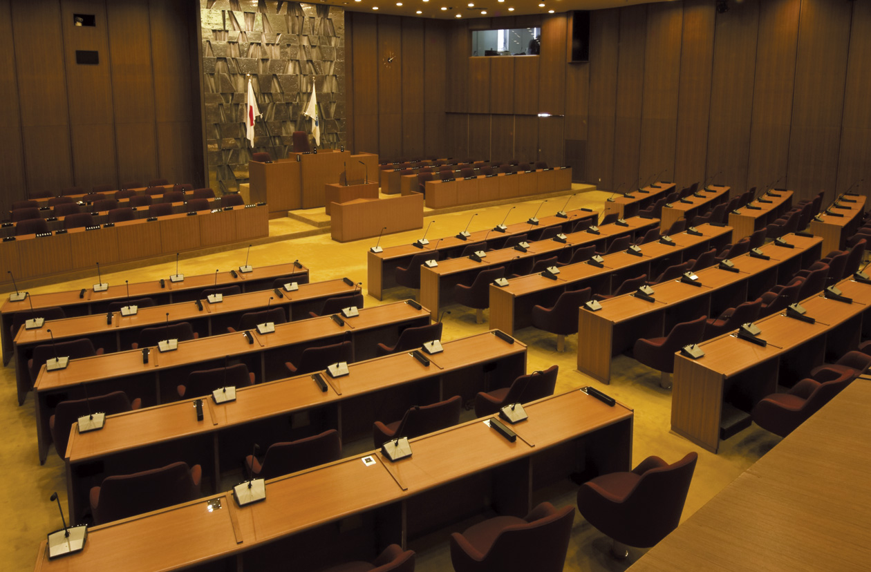 札幌市議会議場