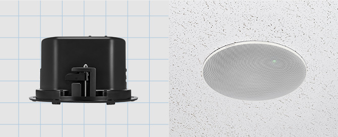 軽量・低背設計で場所を選ばない