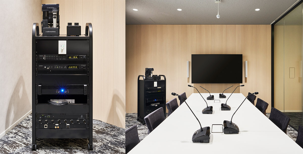 オーディオテクニカ 東京:プレゼンテーションルーム02