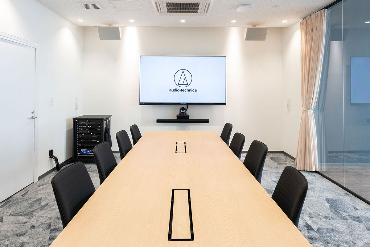 オーディオテクニカ 大阪:ショールーム会議室
