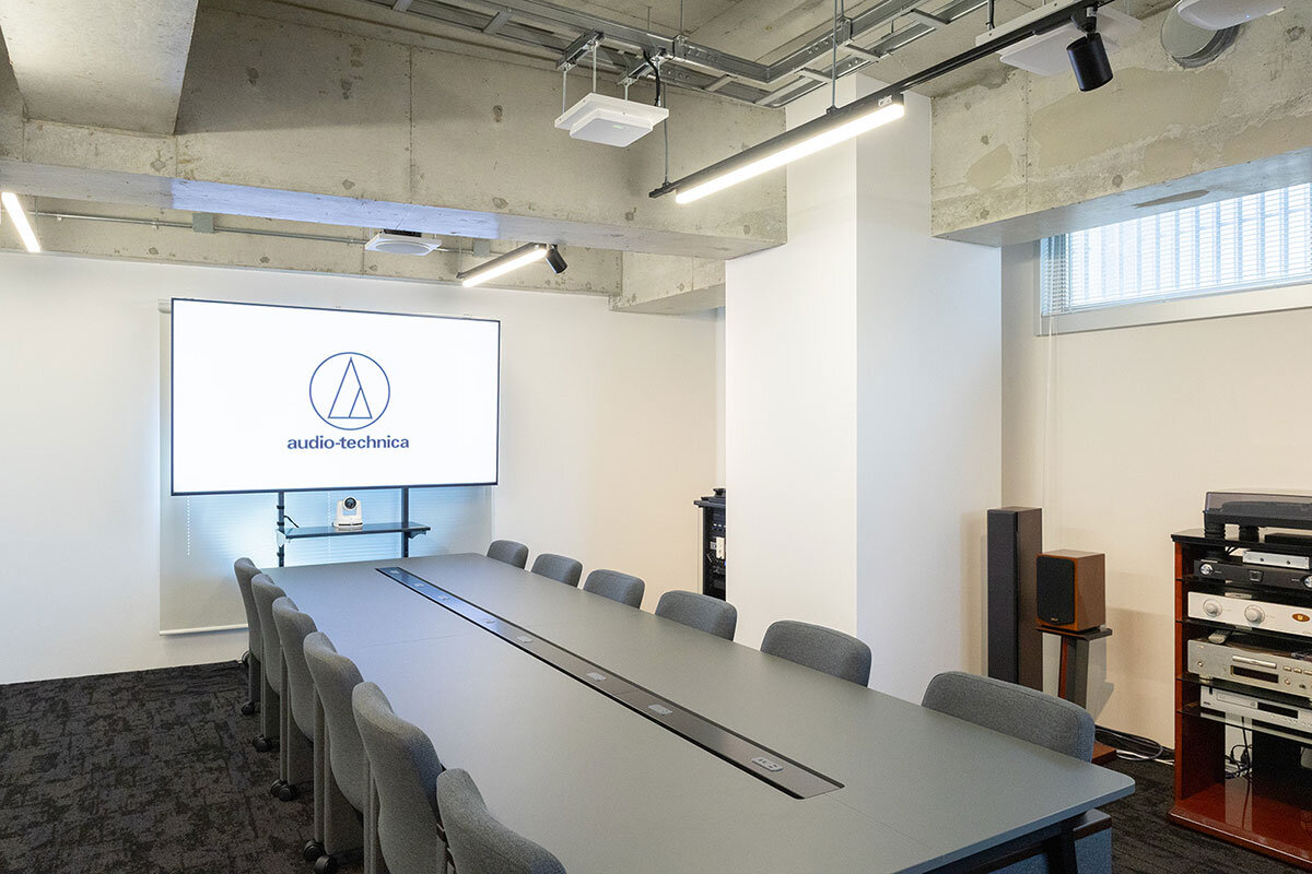 オーディオテクニカ 福岡:ショールーム会議室