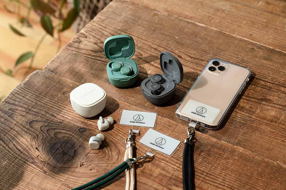 Audio-Technicaオリジナルフォンタブ：使用イメージ