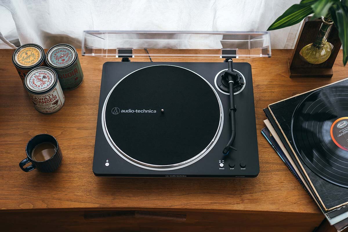 AT-LP70XBT BS：レコードプレーヤー(ワイヤレスターンテーブル)