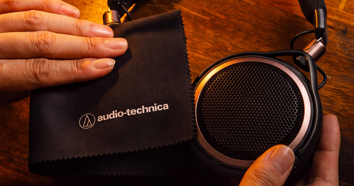 Audio-Technicaオリジナルクロス