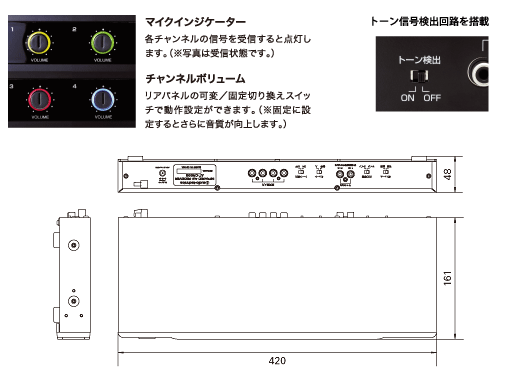 AT-CR999：外形寸法