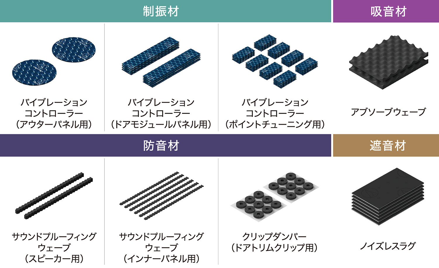 AT-AQ407:内容物一覧