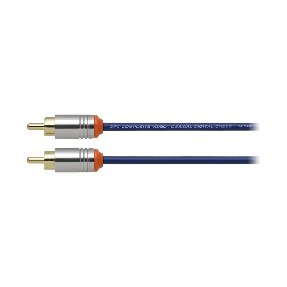 オーディオテクニカ OFC VIDEO CABLE 75Ω 同軸 6本 約33m AT-CA31｜車載関連製品：ケーブル｜オーディオテクニカ