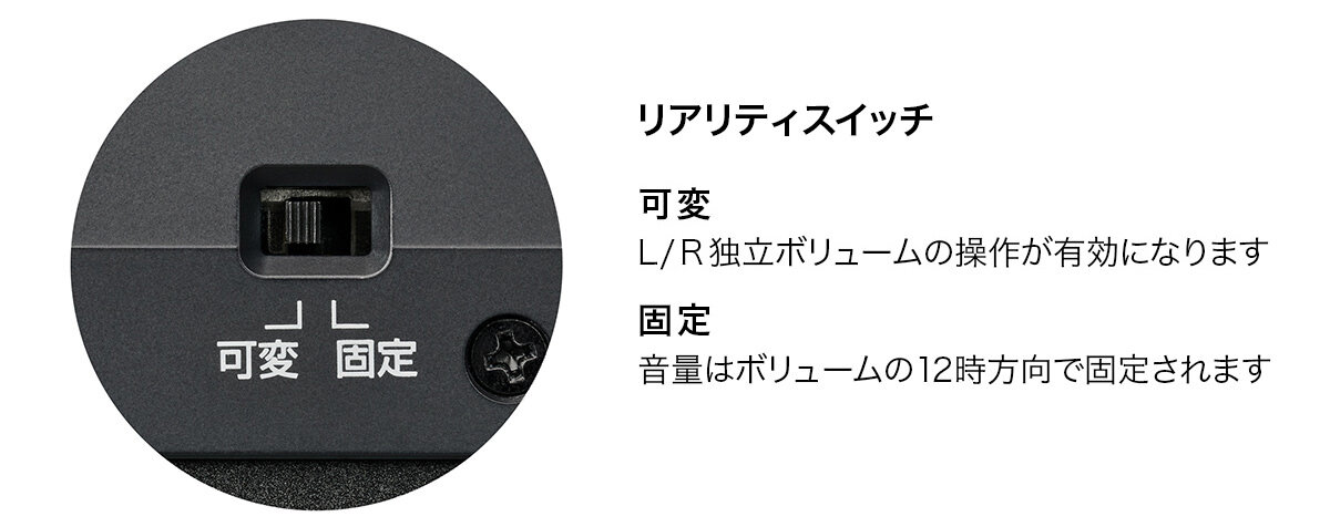 AT-DA71:リアリティスイッチ