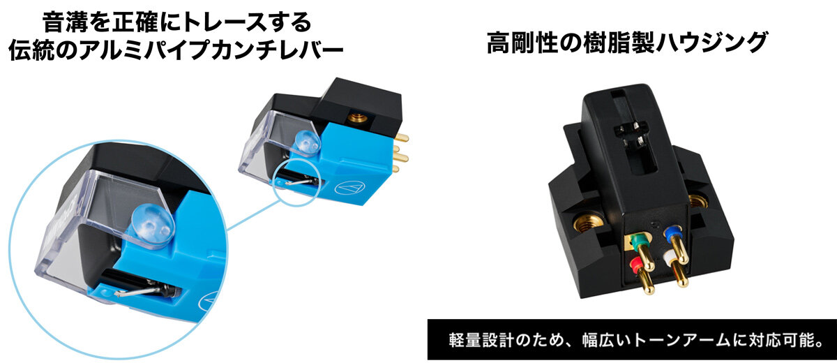 AT-VM510xCB：カンチレバー・ボディ