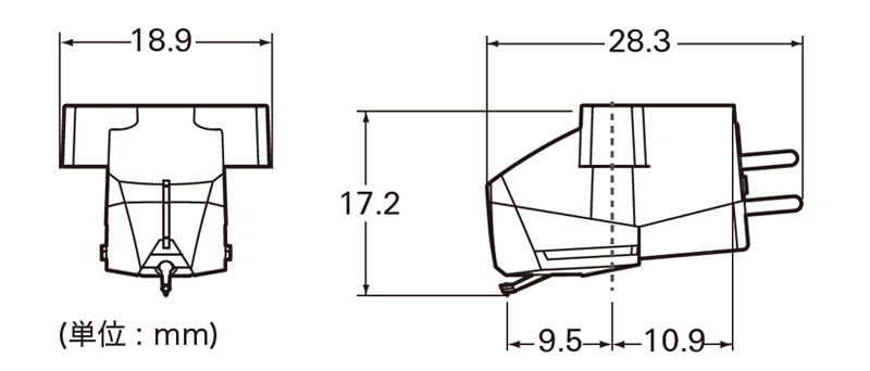 AT-VM95SH｜アナログ：カートリッジ（VM型）｜オーディオテクニカ