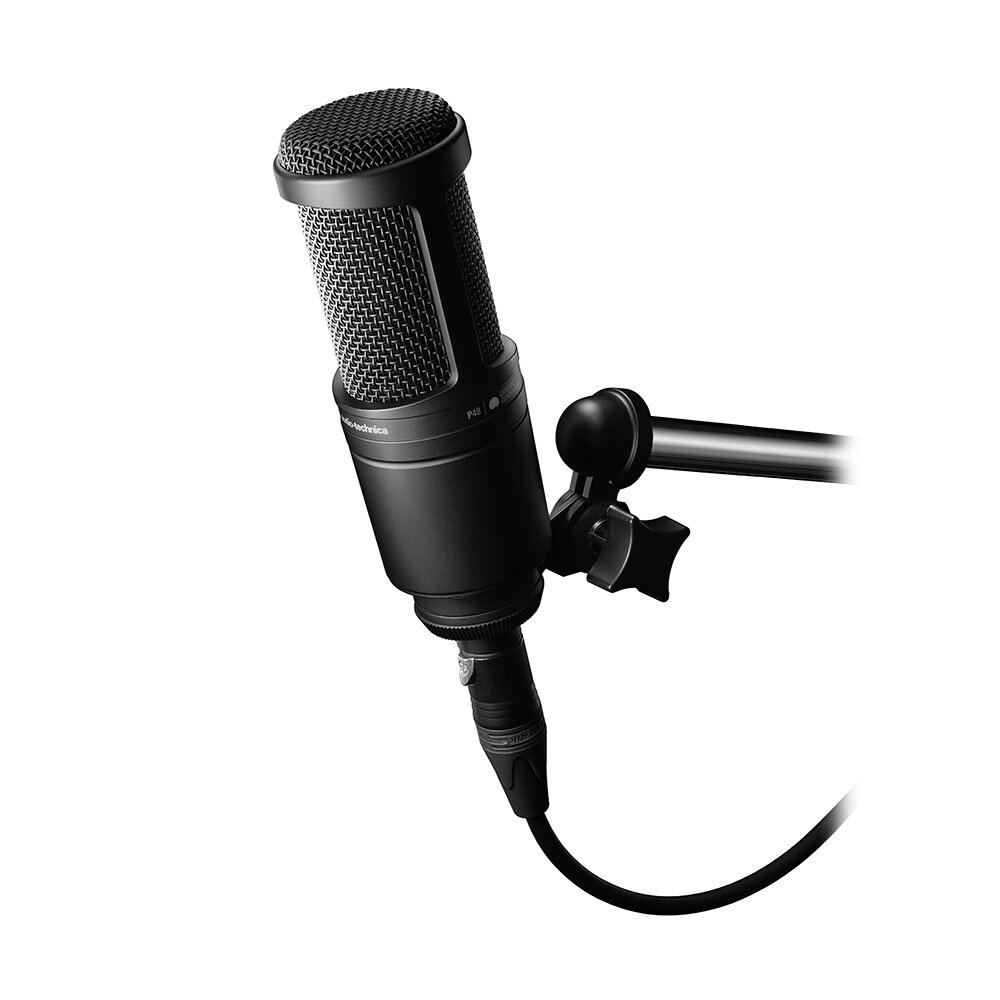 audio technica AT2020 コンデンサーマイク