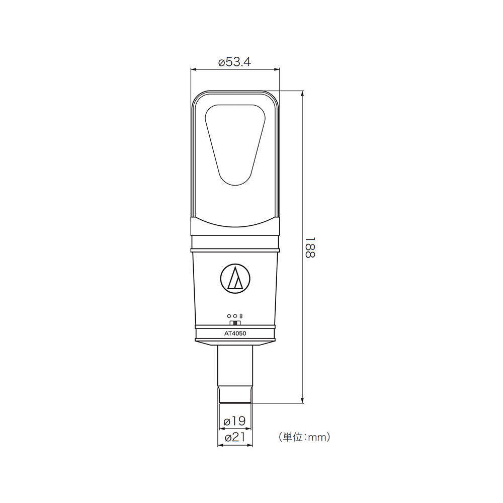 AT4050｜マルチパターン・コンデンサー・サイドアドレスマイクロホン