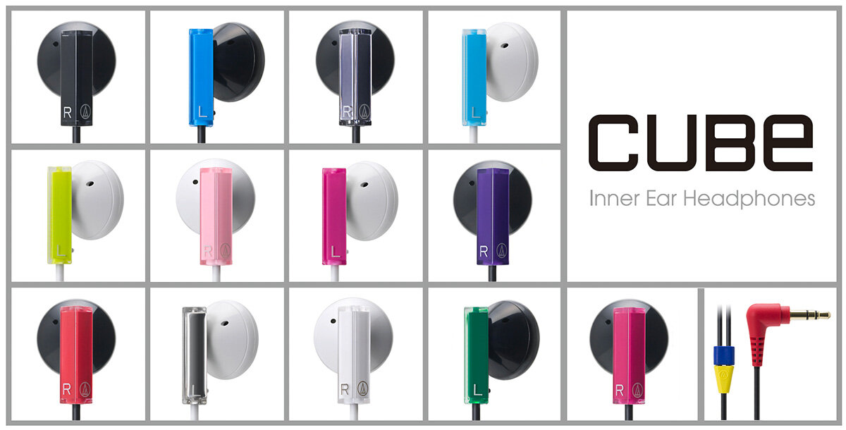 ATH-C101：CUBEデザインとカラーリングイメージ