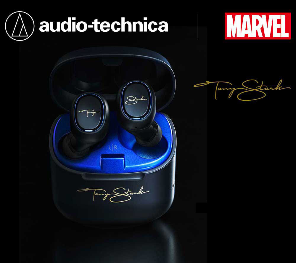 新品未開封 audio-technica Tony Stark モデル イヤホン